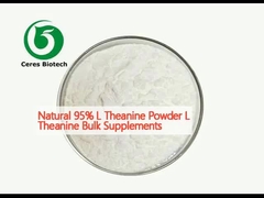 Poudre de théanine naturelle à 95% L Suppléments de théanine en vrac