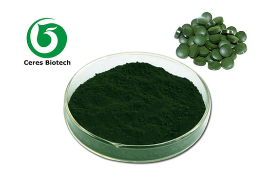 Catégorie comestible de poudre d'ISO9001 GMP 65% Spirulina
